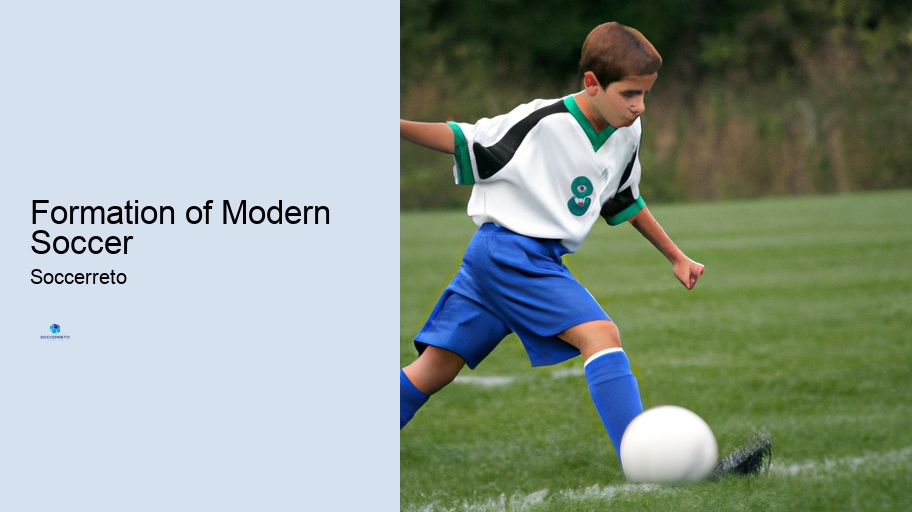 Formation of Modern Soccer